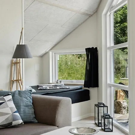 Forest House With Stream By Hjarbaek Fjord