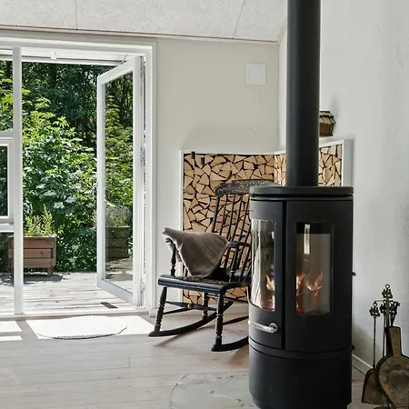 Forest House With Stream By Hjarbaek Fjord *